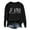 Black, variant on Always Be Kind Long Sleeve Sweatshirt for Women Novelty Graphic Sweatshirt Be Kind Shirt Beige S
