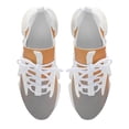 thumbnail image 5 of Abstract Texture Orange Grey Gradient Walking Shoes for Men Woman Lightweight Tennis Fashion Elastic Sports Shoes Cushion Basketball Shoes, 5 of 7