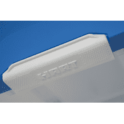 (Pack of 6) HART 68 Quart Latching Plastic Storage Bin Container, Clear