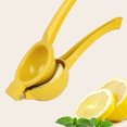 thumbnail image 5 of LNJBABAO 2 PCS Metal Lemon Squeezer for Lemons Lime Fruits Yellow, 5 of 7