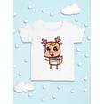 thumbnail image 3 of Happy Smiley Deer T-Shirt Infant -Image by Shutterstock,  12 Months, 3 of 4