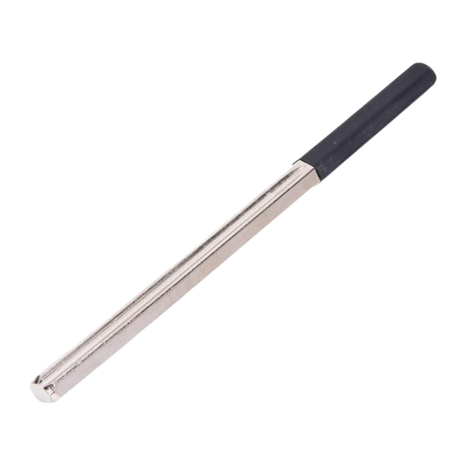 LeeQinersw Guitar Fret End Dressing File 3 Edges Polishing Repair Luthier Tool for Electric