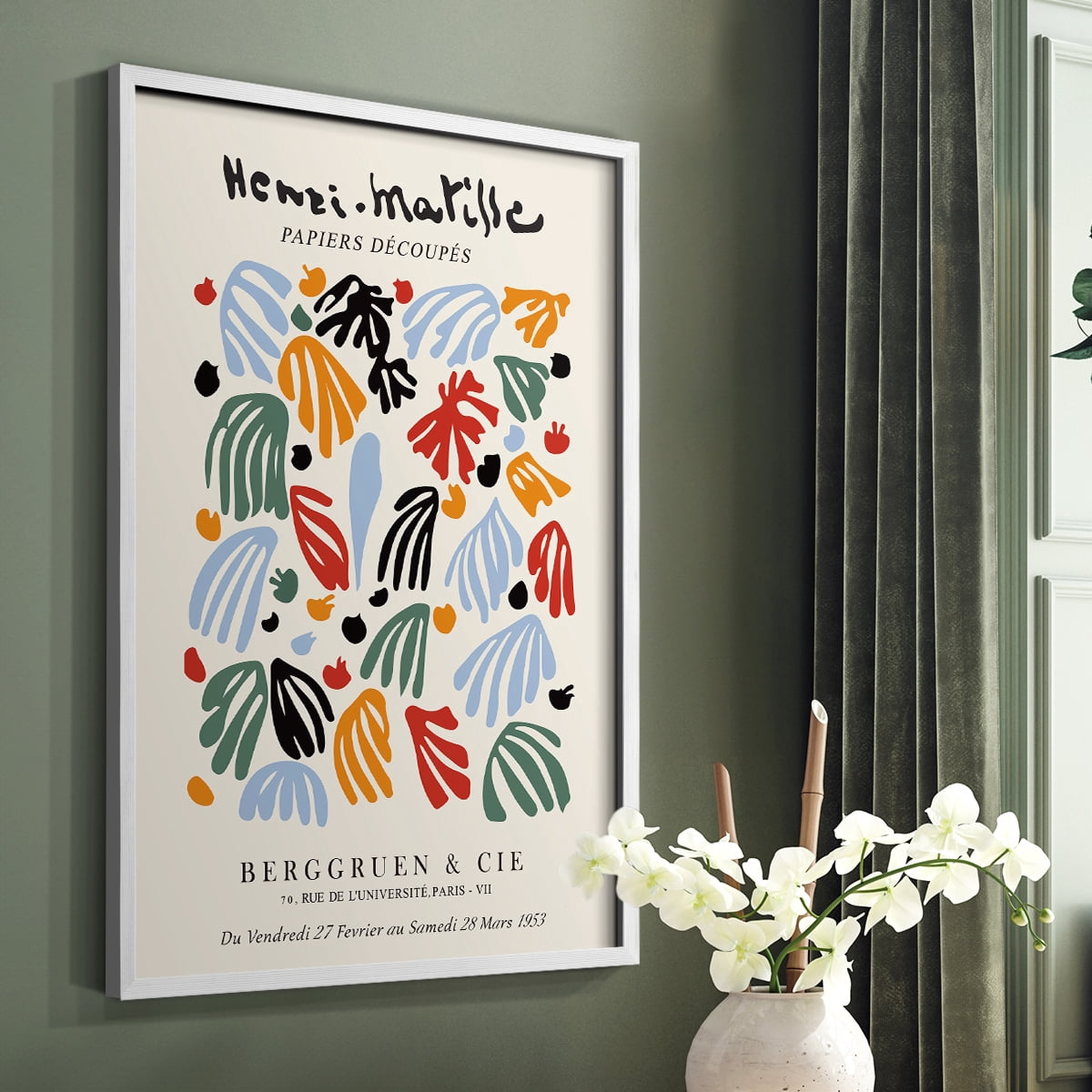 Matisse LXXXVII Framed Print - Solid Wood