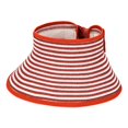 thumbnail image 1 of Sombrero De Paja Enrollable De Ala Ancha Para Mujer, Sombrero De Copa Vacío, Sombrero De Paja De Verano Con Lazo, Gorra De Playa Para Acampar Al Aire Libre Y Senderismo Minnieouse AP007139-01, 1 of 6