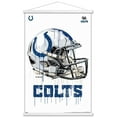 thumbnail image 1 of NFL Indianapolis Colts - Drip Helmet 20 Wall Poster, 22.375" x 34", 1 of 4