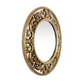 thumbnail image 4 of Infinity Instruments Victoria Wall Brushed Hanging Vanity Mirror, Gold, 4 of 9