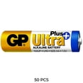 thumbnail image 1 of Lot de 50 Piles Alcalines AA GP (Gold Peak) Ultra Plus, 1 of 1