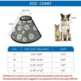 thumbnail image 3 of Flowers Soft Cat Dog Recovery Collar Adjustable Cat Cone Wound Healing Protective After Surgery for Pet Cones After Surgery, 3 of 7