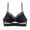 1pc-Black, variant on Gymayou Seamless Low Back Bra Wireless Padded Spaghetti Straps Bralette Thin Straps V Neck Backless Comfort Underwear Bra 1pc-Beige L