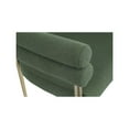 thumbnail image 4 of Meridian Furniture Brielle Green Boucle Fabric Dining Chair (Set of 2), 4 of 6