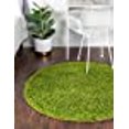 thumbnail image 3 of Unique Loom 3128127 Tapis Rond Shag Solide de 8 Pieds x 8 Pieds&44; Vert Herbe, 3 of 10