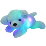 Glow Guards 15'' Light up Musical Stuffed Puppy Dog Soft Pillow Plush with LED Night Lights Lullabies Singing Glow in The Dark Birthday for Toddler Kids