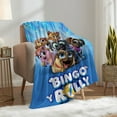 thumbnail image 5 of Puppy Dog Pals Throw Blanket Gifts for Fans Lover Girls Boys Women Present Hoodie Him Bed 40"x50", 5 of 6