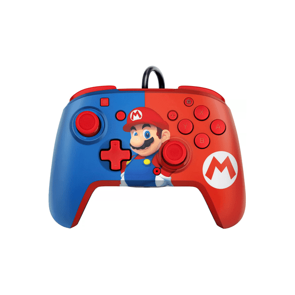 Pre-Owned PDP REMATCH Wired Controller for Nintendo Switch, Power Pose Mario