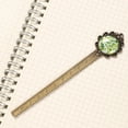 thumbnail image 3 of Map Reading Accessories: Lace Bookmark in Antique Bronze - the Book Accessory for Book Lovers, 3 of 5
