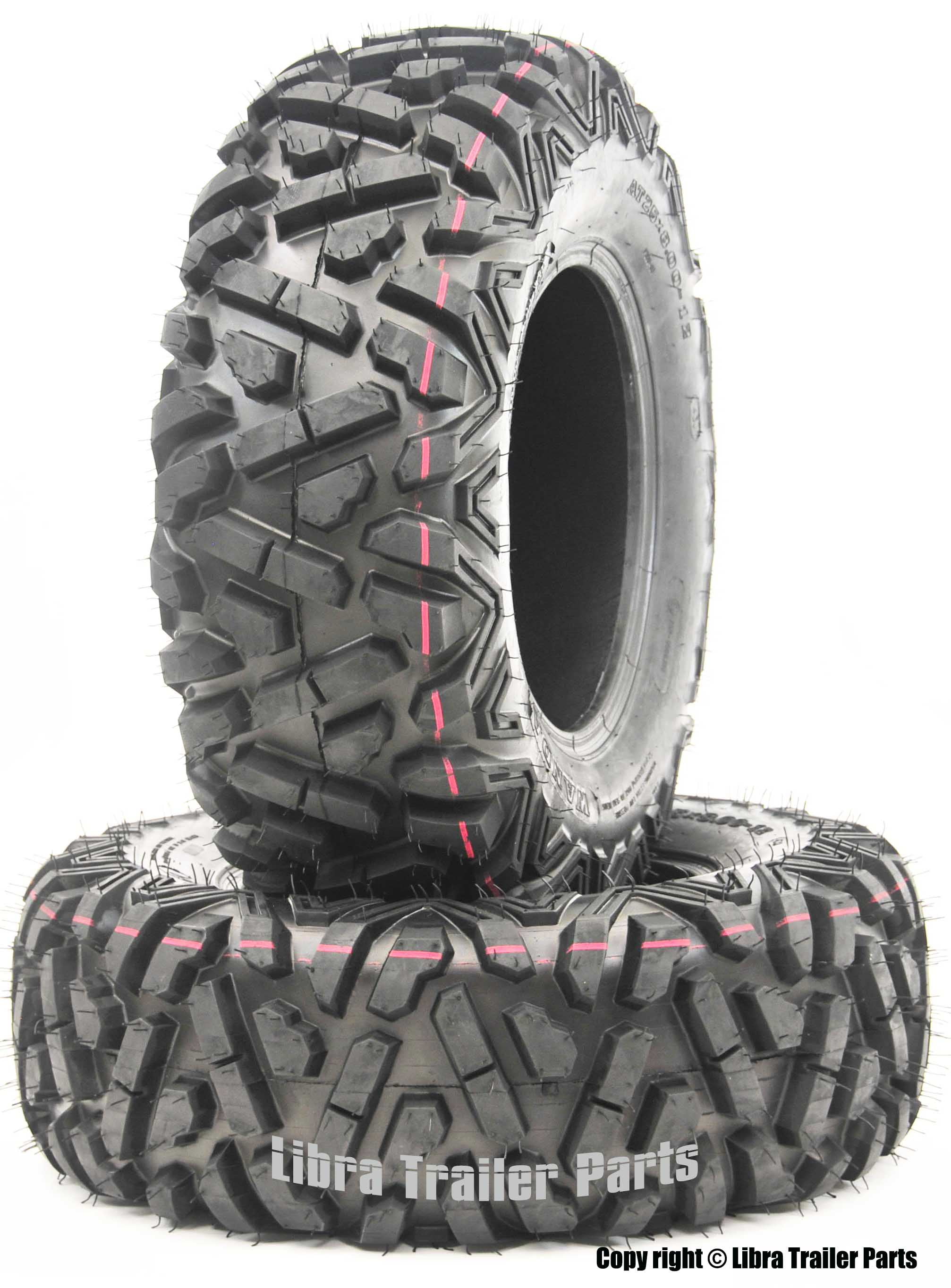 2 New WANDA ATV/UTV Tires 24x1011 24x10x11 Deep Solid NonDirectional