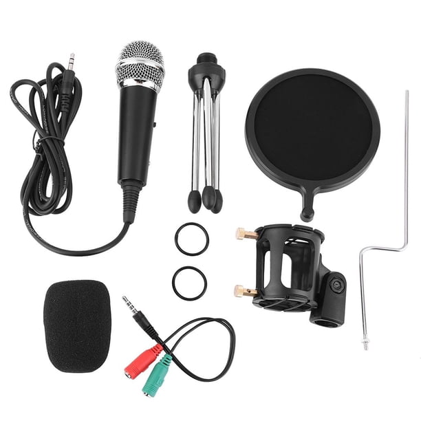 Micrófono De Condensador Micrófono De Grabación De Karaoke De Estudio Para Computadora / Teléfono Móvil Minnieouse EL007669-00