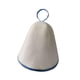 thumbnail image 4 of Accesorios para sombreros de fieltro Cómodo de llevar Turbante para el cabello Gorro de baño multiusos para bañarse Vaporarium Hombres y mujeres blanco y azul, 4 of 9