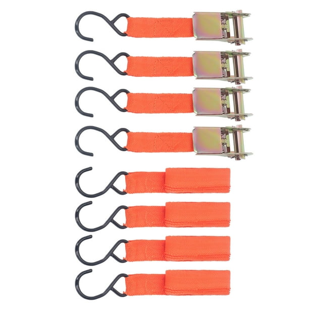 Amarre de trinquete, 4 piezas Correas de amarre de trinquete de amarre Correas de amarre de trinquete de motocicleta Las mejores en su clase
