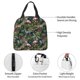 thumbnail image 4 of Disketp Flamingos And Palm Leaves Bolsa Térmica para Almuerzo para Hombre y Mujer, Ideal para Trabajo, Senderismo y Picnic, 4 of 8