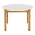 thumbnail image 3 of Gouchee Home Portofino Outdoor Dining Table with Terrazzo Top & Solid Acacia Wood Frame – Natural, 3 of 9