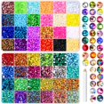 thumbnail image 1 of Diamantes de imitación de resina para manualidades, 48000 unidades, 3 mm, con bolígrafo, 1 of 7