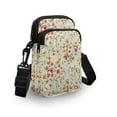 thumbnail image 3 of HELLHERO Elegant Rustic Style Polyester Adjustable Shoulder Strap Crossbody Bag 2 Layers Outdoor Travel Lightweight, 3 of 7