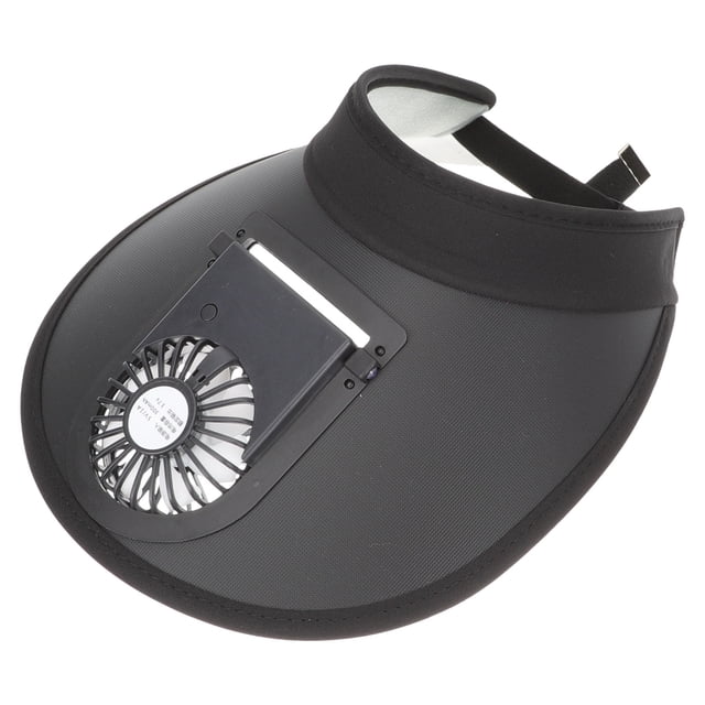 KAKOWELY 1 juego de sombrero para el sol con visera abierta, diseño de abanico, para verano y playa.