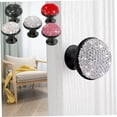 thumbnail image 3 of CRAFTHROU Rhinestone Drawer Knob Mushroom Door Knob Black Door Knobs For Decoration 1Pack, 3 of 5