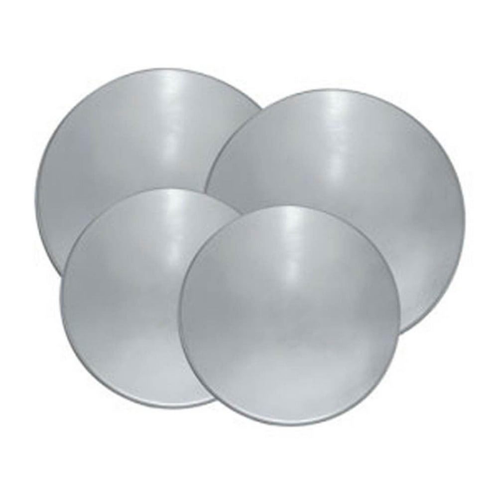 Reston Lloyd Electric Stove Burner Covers, Set of 4, Stainless Steel