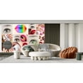 thumbnail image 3 of Retro Graffiti Wall Mural Wallpaper for Bedroom, 3 of 3