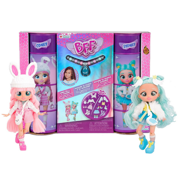 Bebés LLorones Pack Coney Sydney BFF Bebés Llorones IGA1025