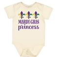 thumbnail image 3 of Inktastic Mardi Gras Princess Girls Baby Bodysuit, 3 of 5