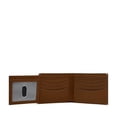 thumbnail image 3 of Billetera Fossil Westover Brown de cuero con doblez y ventana abatible para ID, 3 of 4
