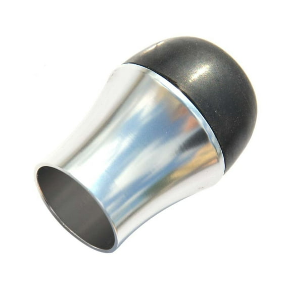 LureSport 4pcs Heavy Duty Aluminum Fighting Butt Rubber Cap Fishing Rod Building Component Fishing Pole Repair DIY Accessory (Silver)