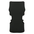 thumbnail image 6 of IEFIEL Mens Side Cutout Tank Top Athletic Muscle T-Shirt Rave Party Vest Tops Black A L, 6 of 7