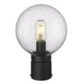 thumbnail image 5 of 599PHM-BK-Z-Lite-Laurent - 1 Light Outdoor Post Mount Light In Modern Style-11.5 Inches Tall and 8 Inches Wide, 5 of 6