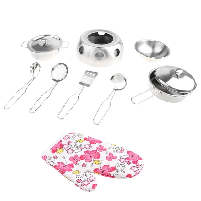 Juego de cocina de cocina de utensilios de cocina de acero inoxidable para de 11 piezas set # 2 SM SunniMix Cocina