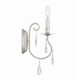 thumbnail image 4 of Crystorama Ashton 1 Light Hand Cut Crystal Silver Sconce - 5.5'' W x 12.5'' H x 7'' D, 4 of 8