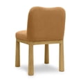 thumbnail image 5 of TOV Furniture Tiara Cognac Velvet Oak Dining Chair, 5 of 7