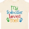 thumbnail image 4 of Inktastic My Godmother Loves Me Boys or Girls Toddler T-Shirt, 4 of 5