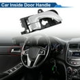 thumbnail image 3 of Mango de puerta interior del lado del pasajero delantero para Hyundai Sonata 2006-2008, mango de puerta interior No. 826203K020, negro cromo, 1 pc, 3 of 6