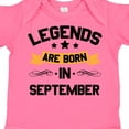 thumbnail image 4 of Inktastic Legends Are Born in September Boys or Girls Baby Bodysuit, 4 of 5