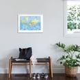 thumbnail image 3 of Highly Detailed Political World Map with Labeling.Vector Illustration. Framed Art Print by Bardocz Peter, 24" x 16", Sold by Art.com, 3 of 5