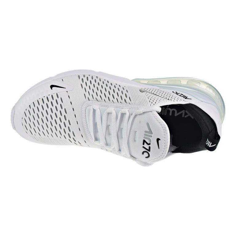 Nike Men's Air Max 270 Running Shoes, White/Black