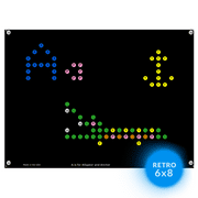 Alphabet Letters, Lite Brite Refills, 12-Pack - Not Compatible with Light Brite Ultimate Classic