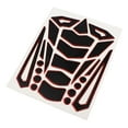 thumbnail image 1 of LOVIVER Motorcycle Reflective Sticker Gas Tank Protector Knee Fuel Side Grips Protector Red, 1 of 6