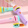 thumbnail image 3 of Kids Projection Flashlight Toy, Interactive Dinosaur Pattern, Educational Tool, Energy Saving, Easy To Use, Portable, ABS Material, Ideal For Parent Child Tim, 3 of 7
