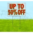 thumbnail image 1 of Up To 50% Off (18" x 24") Yard Sign, Includes Metal Step Stake, 1 of 6