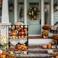 thumbnail image 4 of Thankful Gnomes Garden Flag Fall Garden Flags 12.5x18 Inch Double Sided Buffalo Plaid Thanksgiving Harves Turkey Pie Outdoor Autumn Small Yard Outside Decoration, 4 of 6